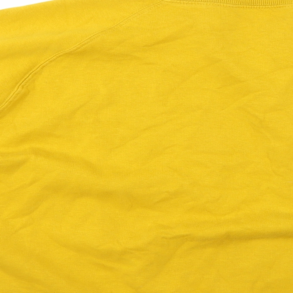 F&F Womens Yellow   Pullover Sweatshirt Size 20