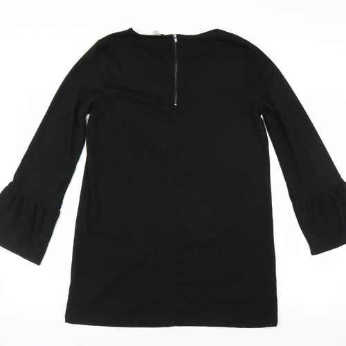 Casual Collection Womens Black   T-Shirt Dress  Size 10
