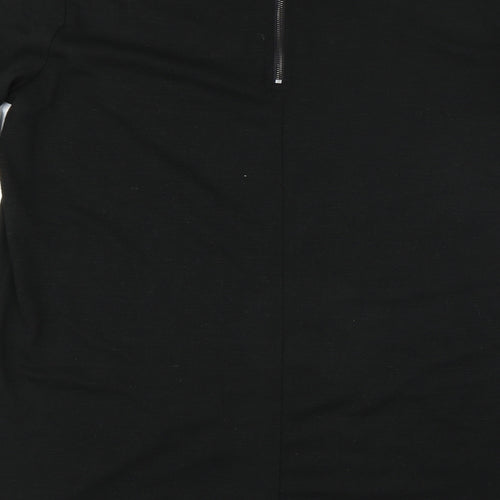 Casual Collection Womens Black   T-Shirt Dress  Size 10
