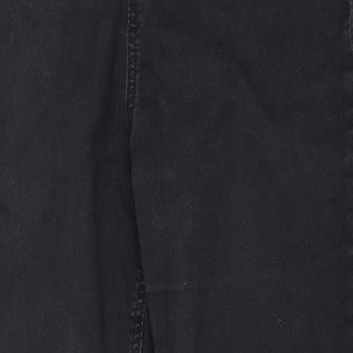 F&F Womens Black  Denim Jegging Jeans Size 16 L29 in