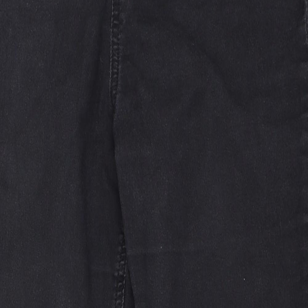 F&F Womens Black  Denim Jegging Jeans Size 16 L29 in