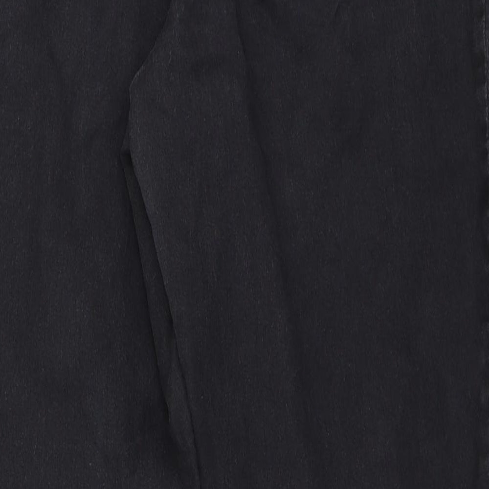 F&F Womens Black  Denim Jegging Jeans Size 16 L29 in
