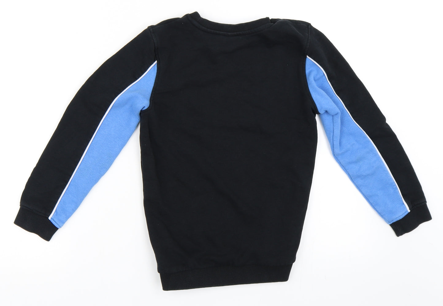 TU Boys Black   Pullover Sweatshirt Size 7 Years