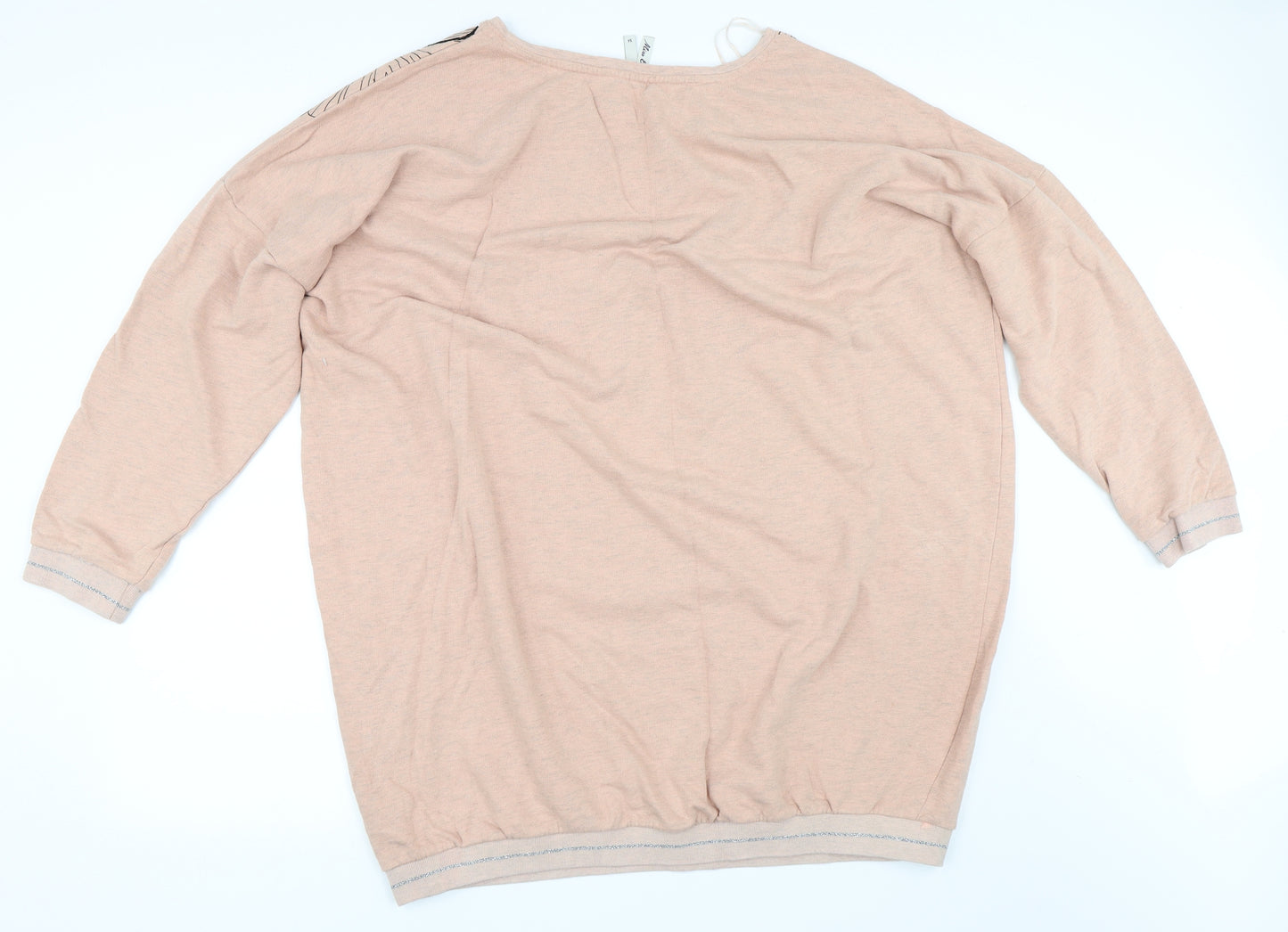 Miss Etam Womens Pink   Pullover Sweatshirt Size 24