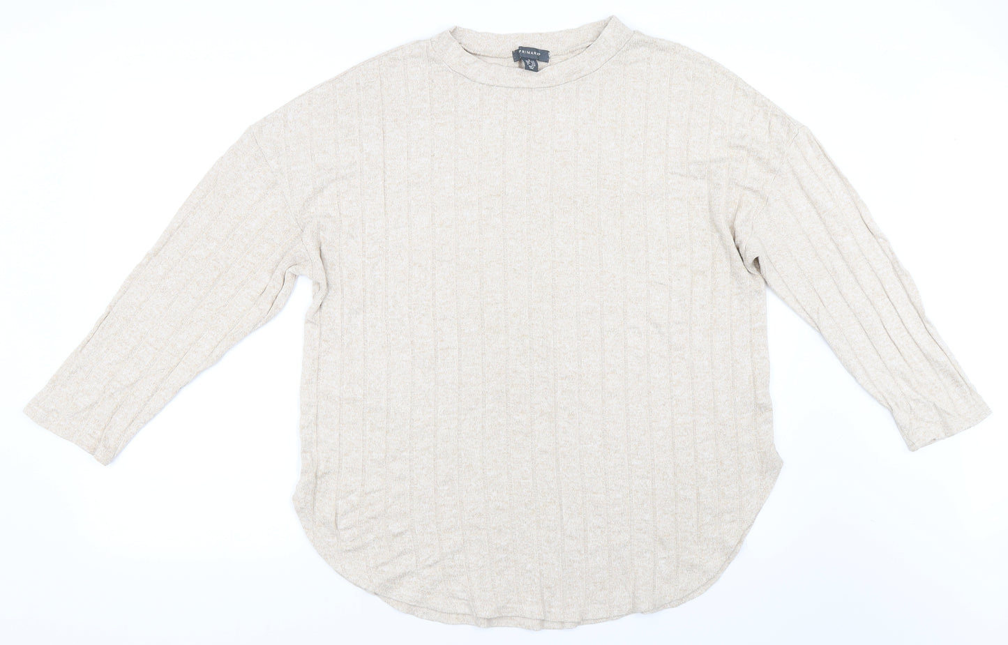 Primark Womens Beige   Pullover Jumper Size L