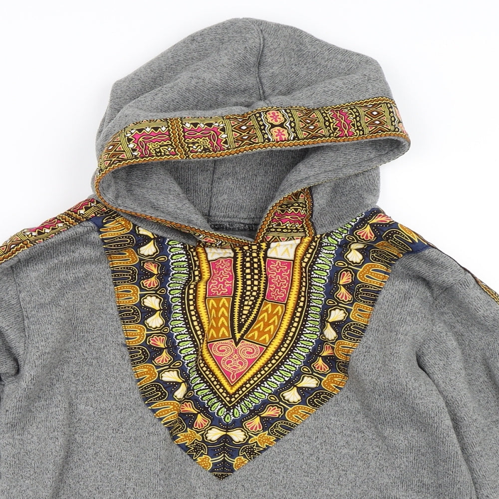 Preworn Womens Grey   Pullover Hoodie Size S