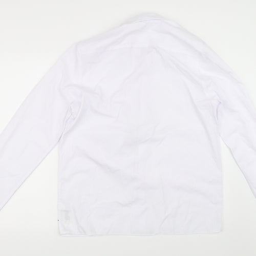 Marks and Spencer Mens White    Dress Shirt Size 16
