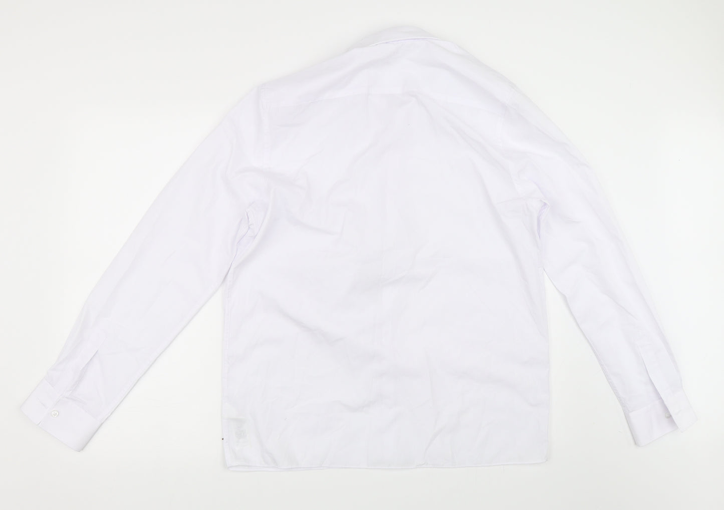 Marks and Spencer Mens White    Dress Shirt Size 16