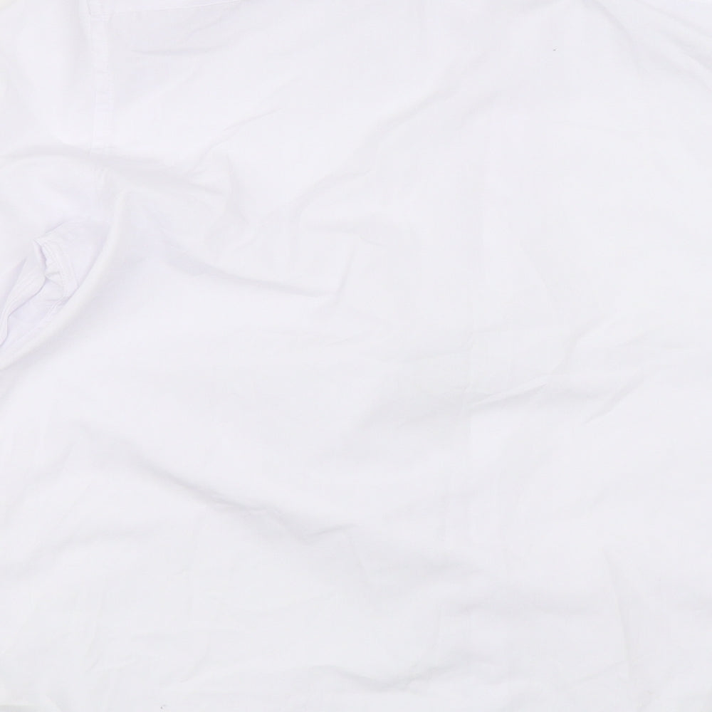 Marks and Spencer Mens White    Dress Shirt Size 16