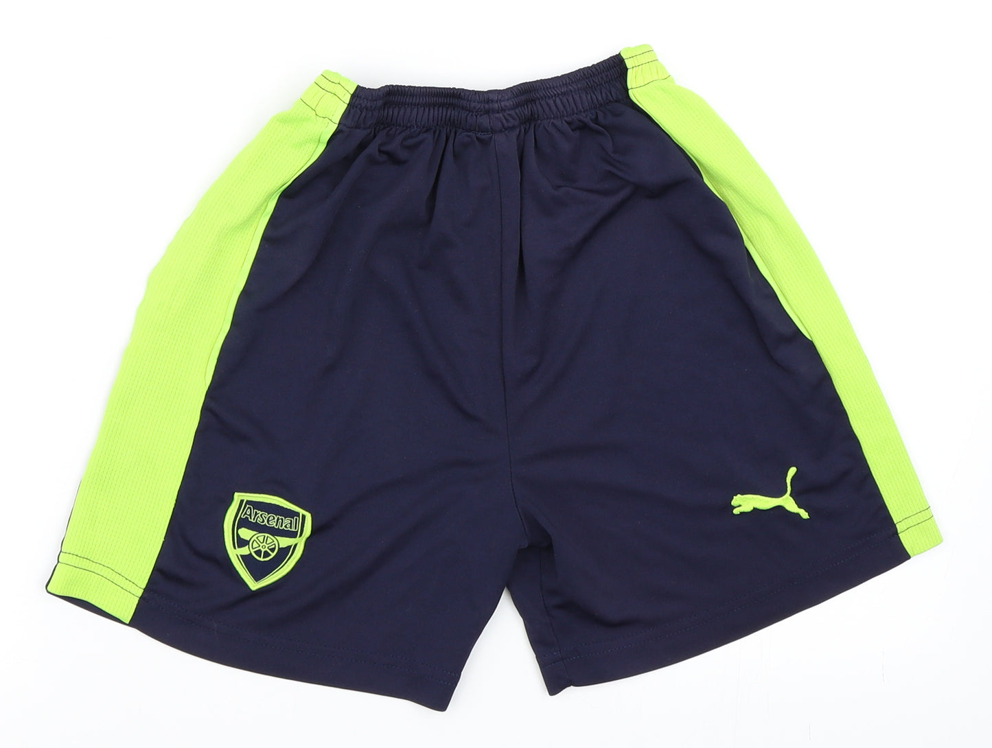 PUMA Boys Blue   Sweat Shorts Size 10-11 Years - Arsenal football shorts
