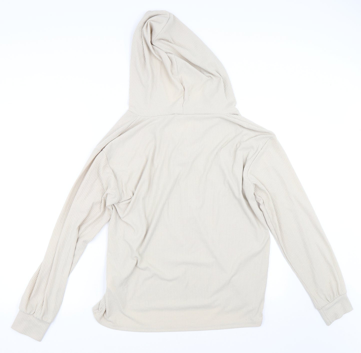 In the Style Womens Beige   Pullover Hoodie Size 10