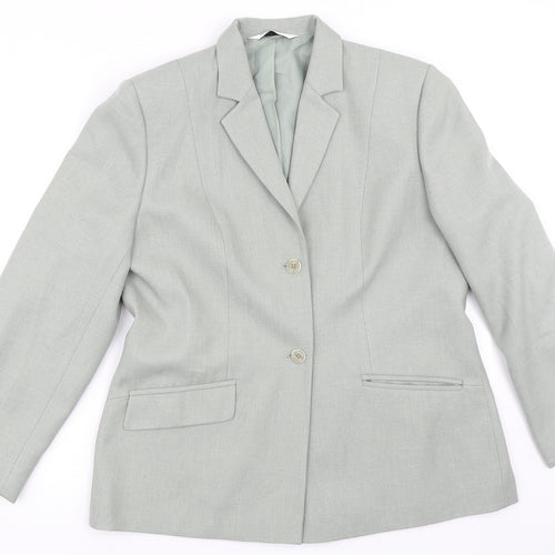 BHS Womens Green   Jacket Blazer Size 16