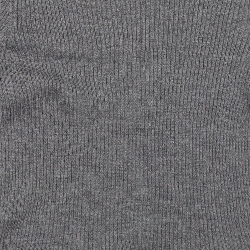 Per Una Womens Grey   Cardigan Jumper Size 18