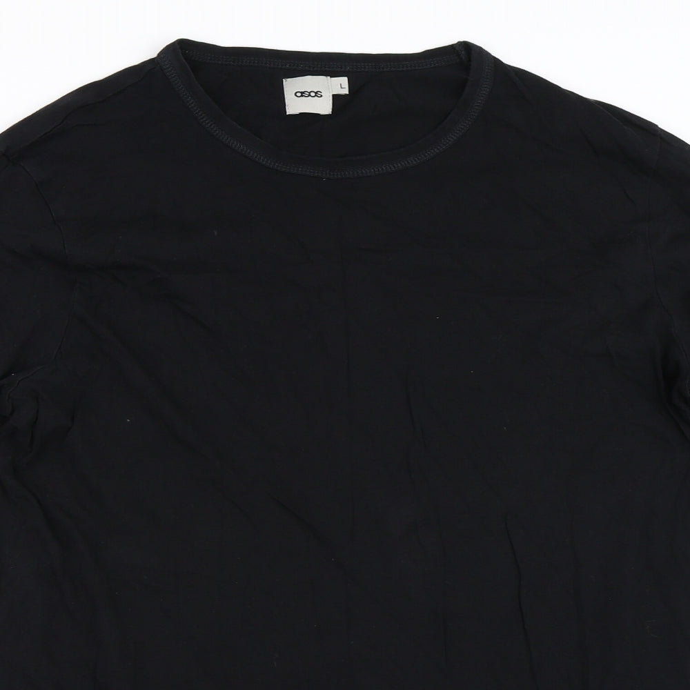 ASOS Mens Black    T-Shirt Size L