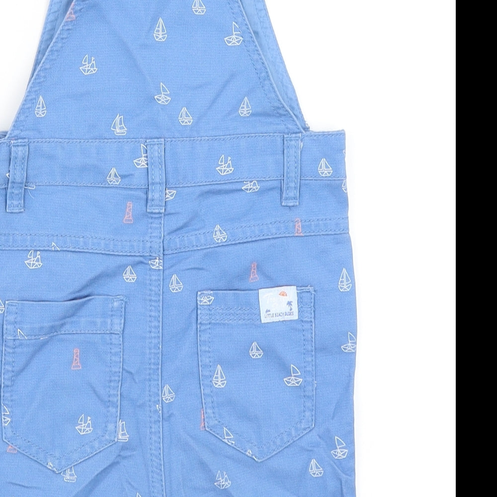 Mothercare Boys Blue   Dungaree One-Piece Size 9-12 Months
