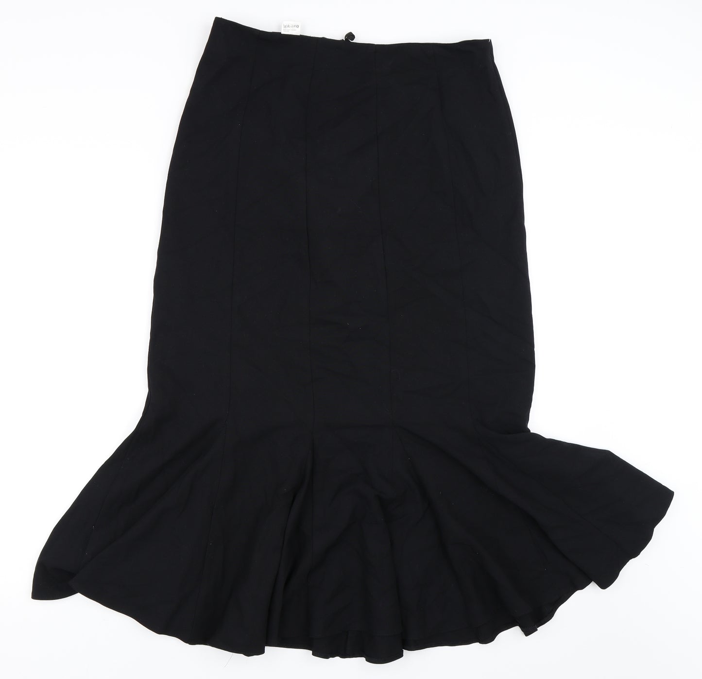 Marks and Spencer Womens Black   Trumpet Skirt Size 12