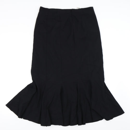 Marks and Spencer Womens Black   Trumpet Skirt Size 12