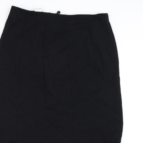 Marks and Spencer Womens Black   Trumpet Skirt Size 12