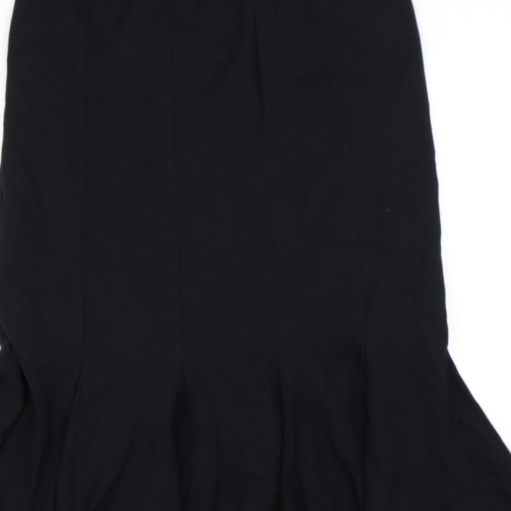 Marks and Spencer Womens Black   Trumpet Skirt Size 12