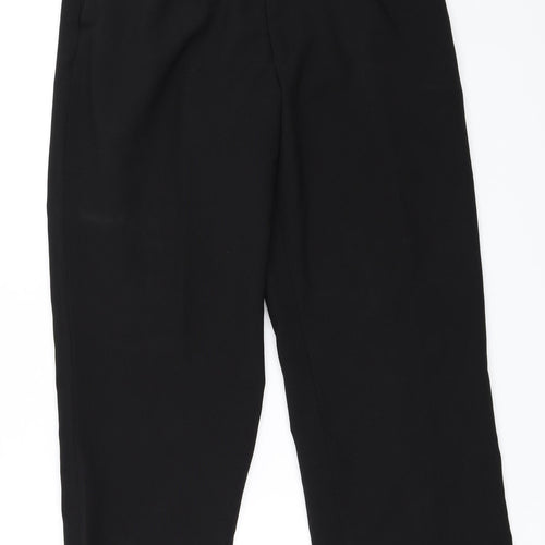 Emporium Womens Black   Trousers  Size 34 in L28 in