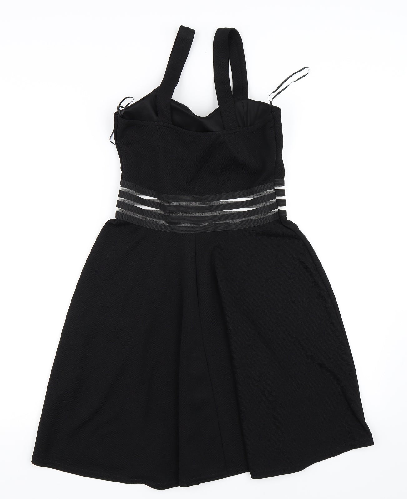 New Look Womens Black   Skater Dress  Size 12