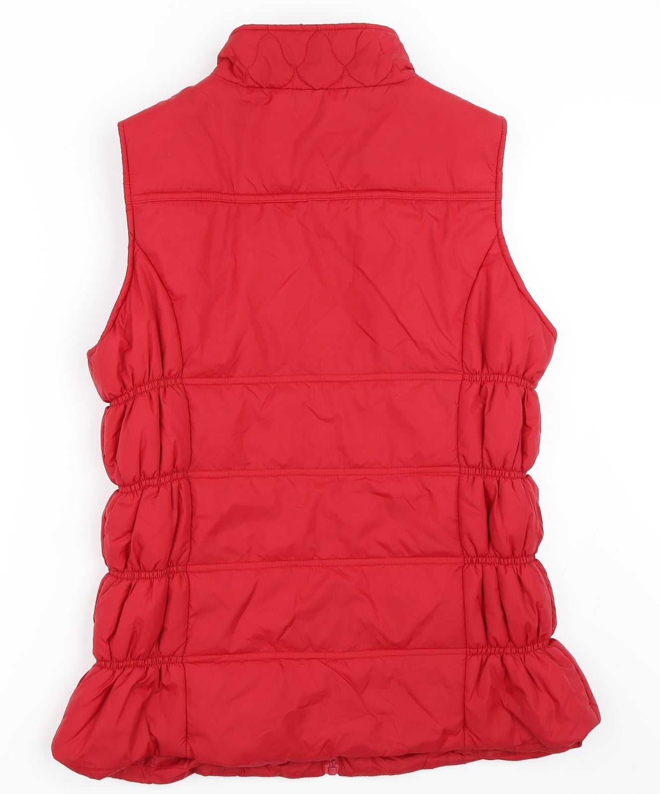 George Womens Red   Gilet Coat Size 16