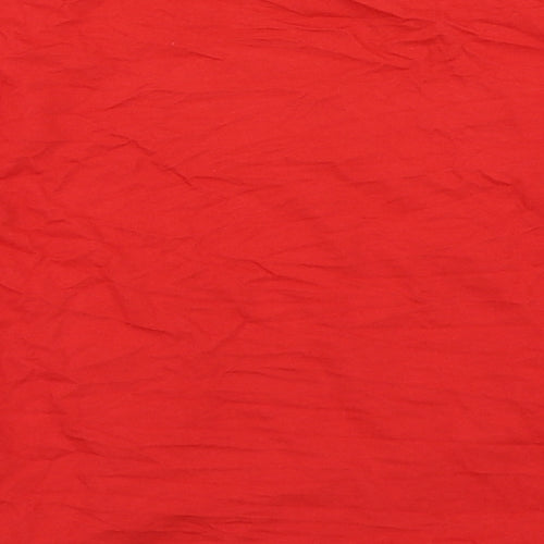 George Boys Red   Basic T-Shirt Size 9-10 Years  - deadly 60