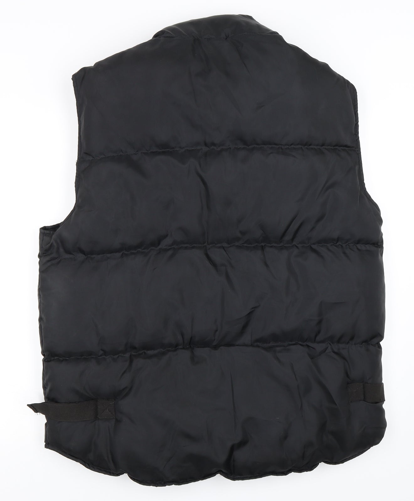 Petroleum Mens Black   Gilet Coat Size L
