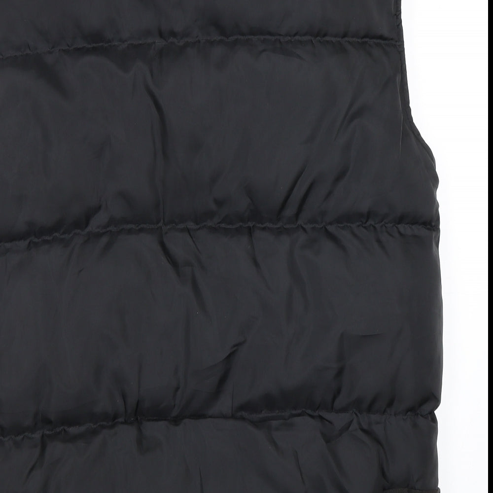 Petroleum Mens Black   Gilet Coat Size L