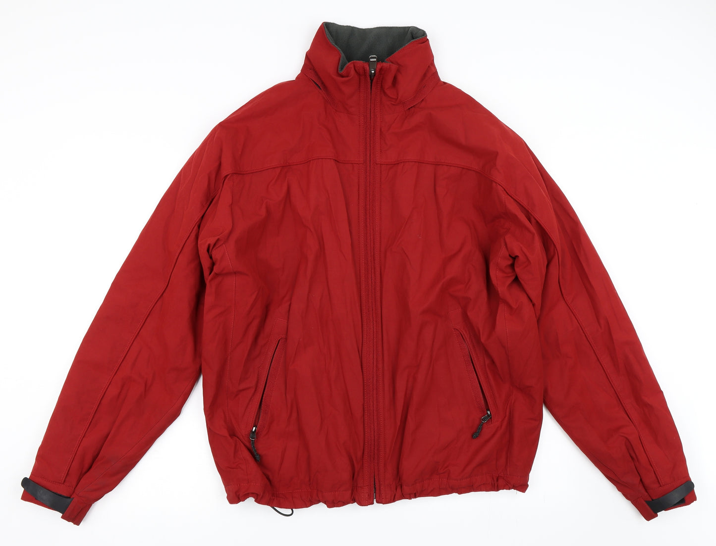Marks and Spencer Mens Red   Windbreaker Coat Size L
