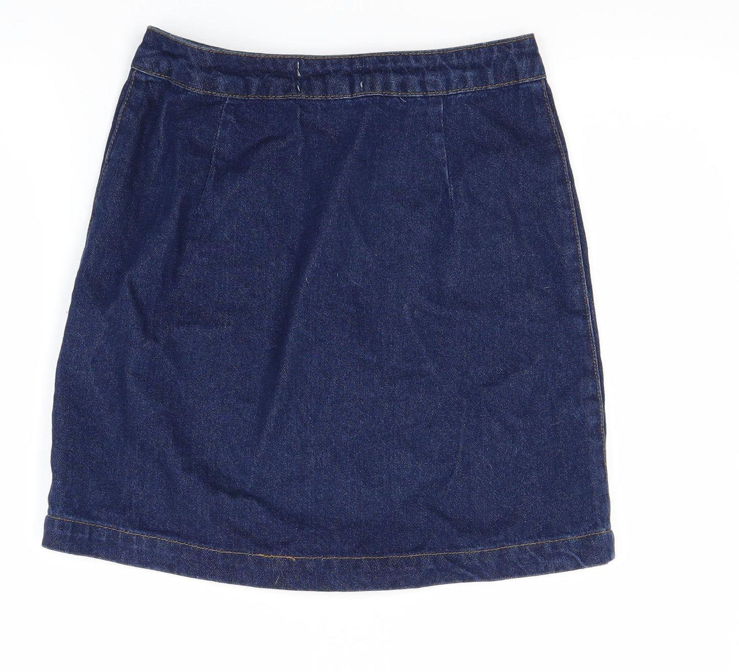 New Look Womens Blue  Denim Mini Skirt Size 6