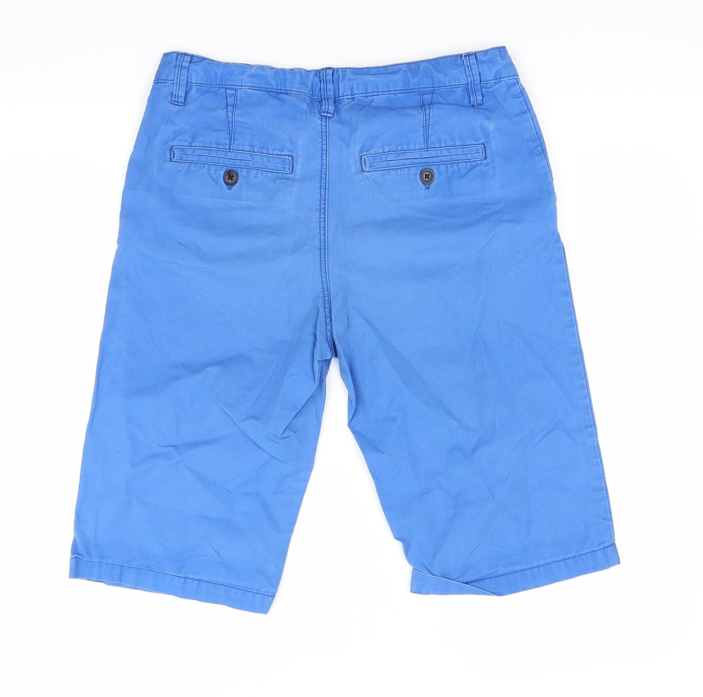 H&M Boys Blue   Chino Shorts Size 14 Years