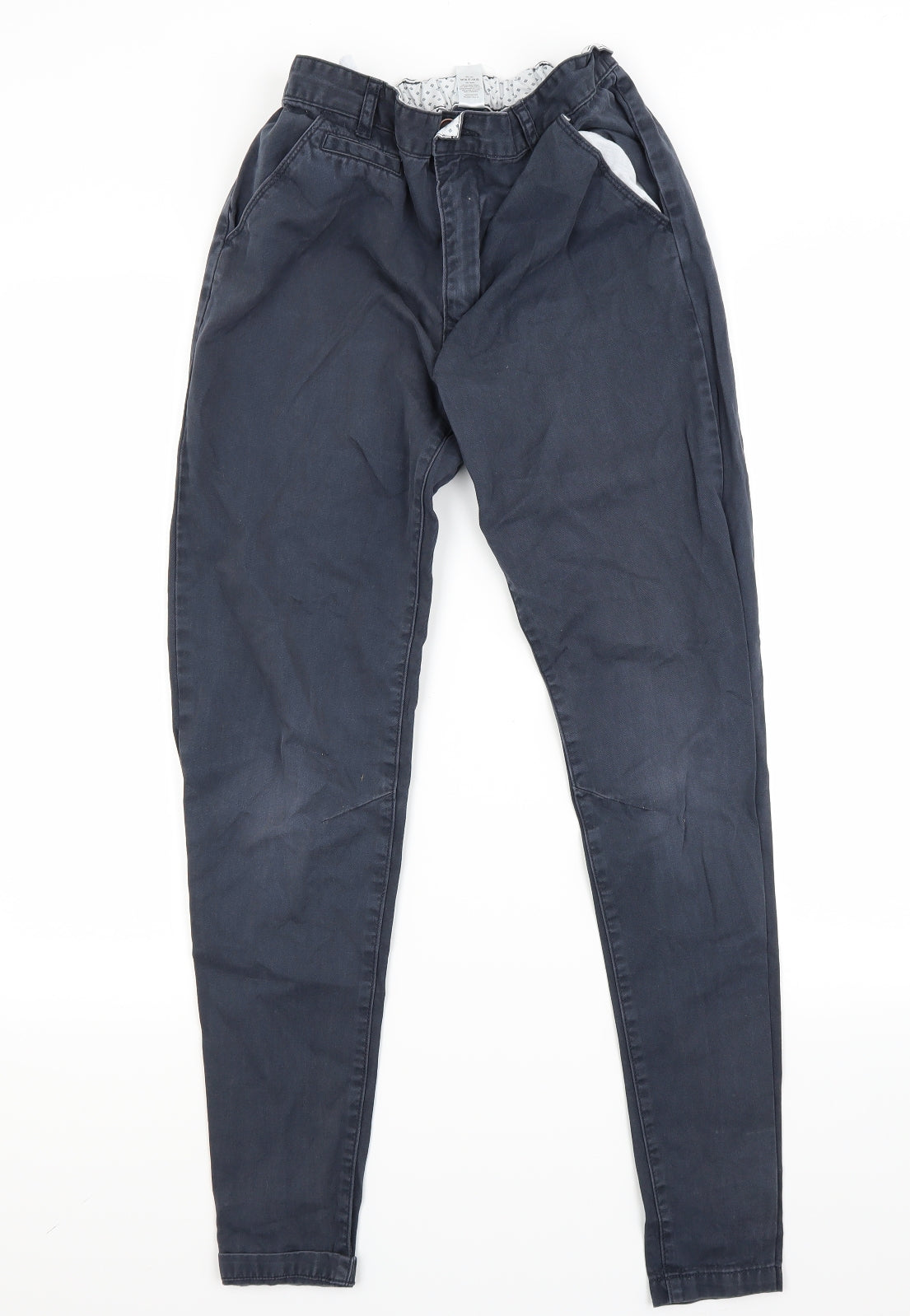 George Boys Blue   Chino Trousers Size 13 Years