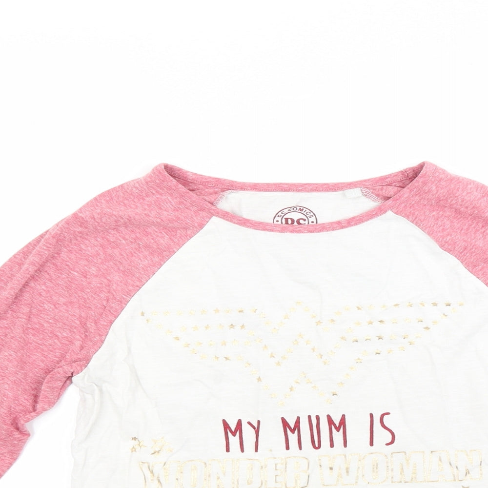 NEXT Girls White   Pullover Sweatshirt Size 12 Years