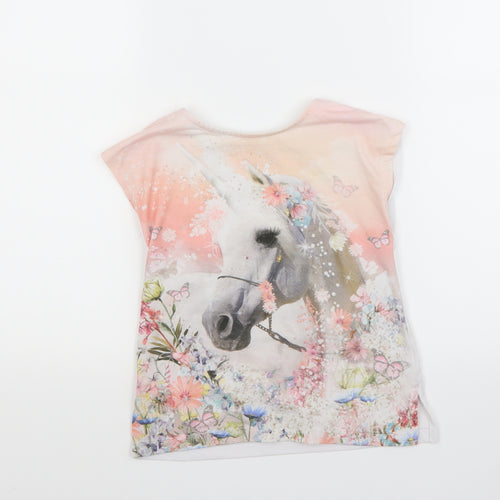 Nutmeg Girls White   Basic Tank Size 5-6 Years