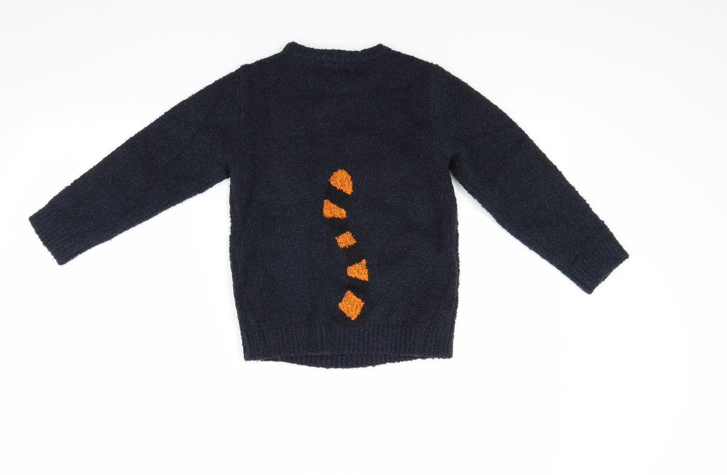 F&F Boys Blue   Pullover Jumper Size 5-6 Years