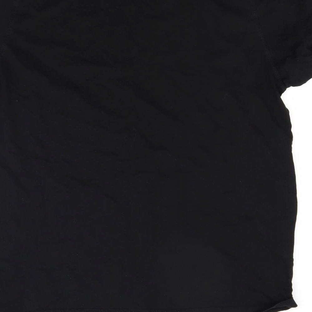 Acw85 Mens Black    T-Shirt Size XL