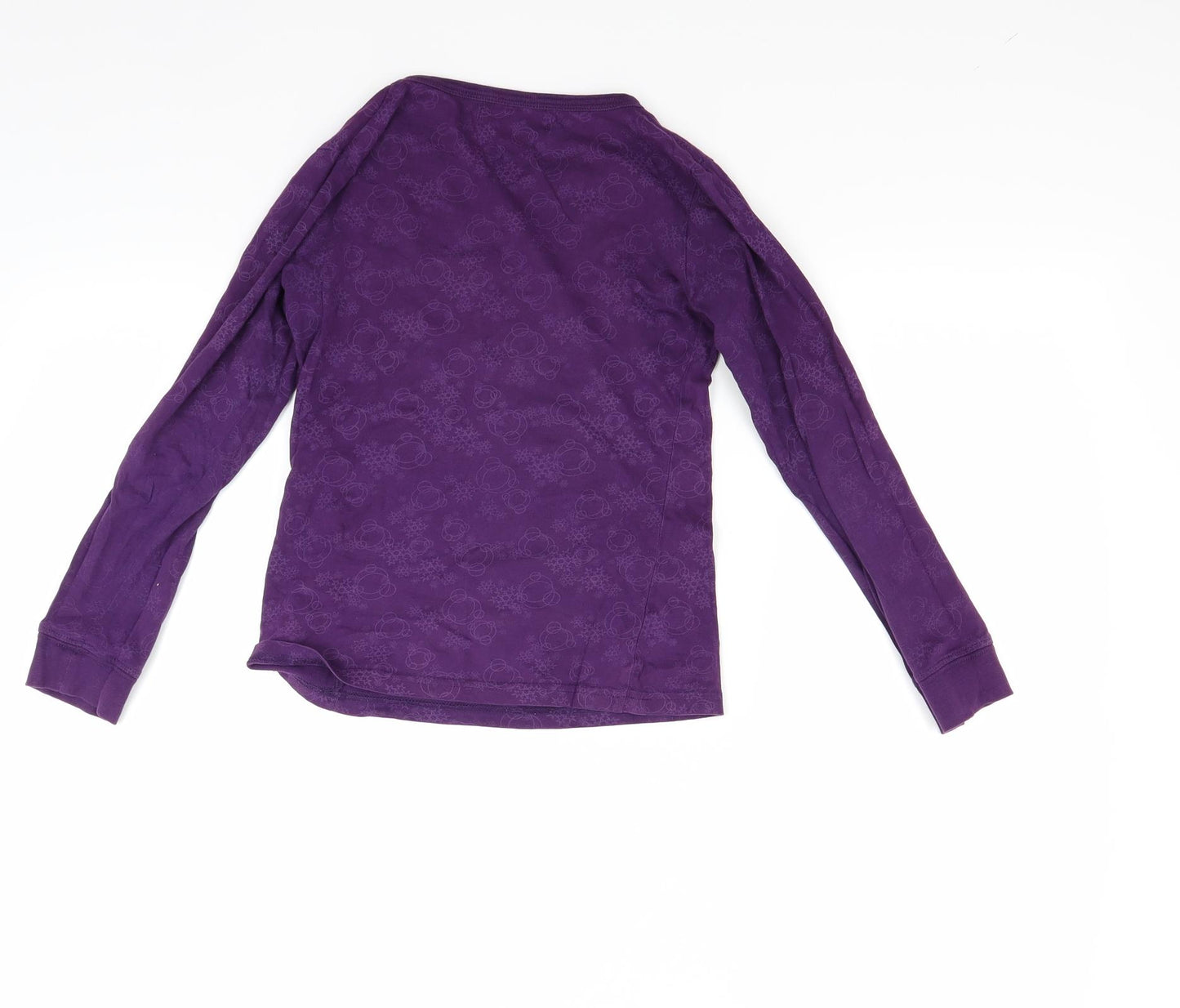 Preworn Girls Purple   Pullover Sweatshirt Size 10 Years