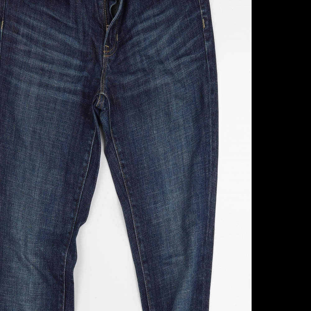Gap Womens Blue  Denim Skinny Jeans Size 8 L28 in