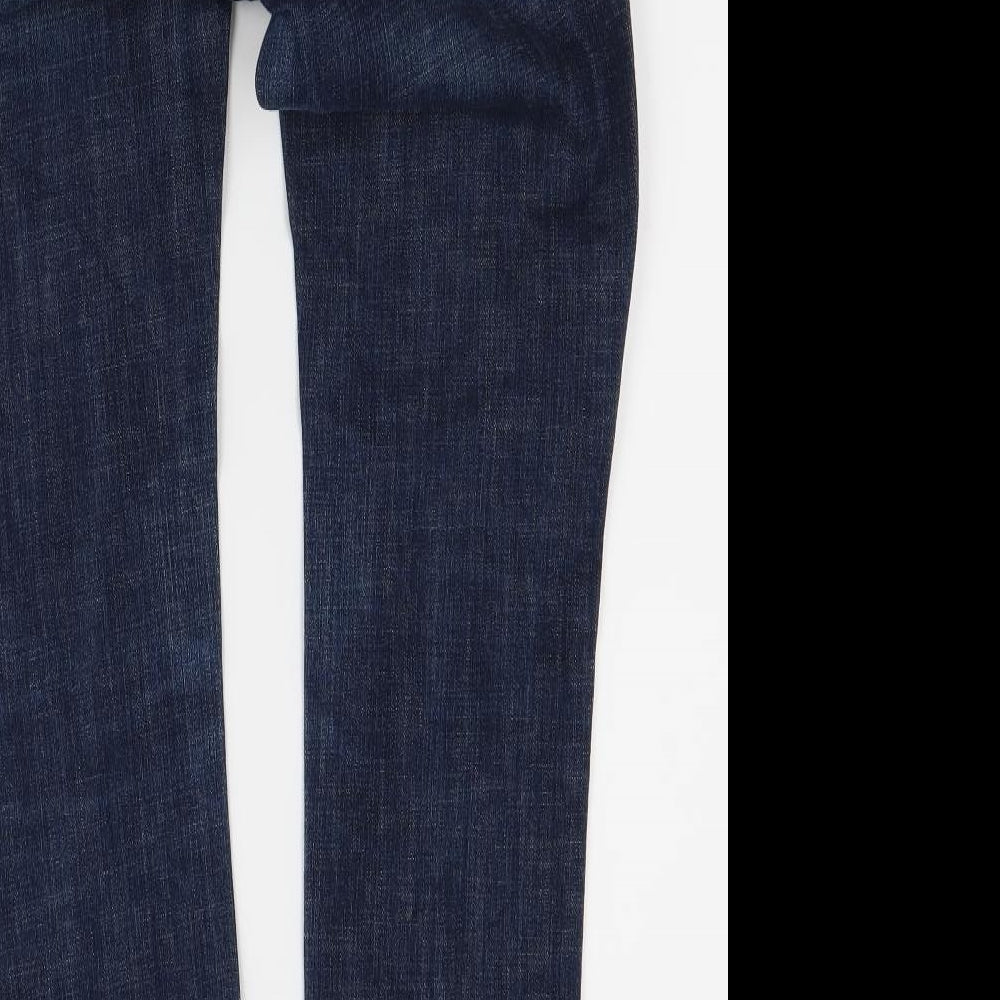 Gap Womens Blue  Denim Skinny Jeans Size 8 L28 in
