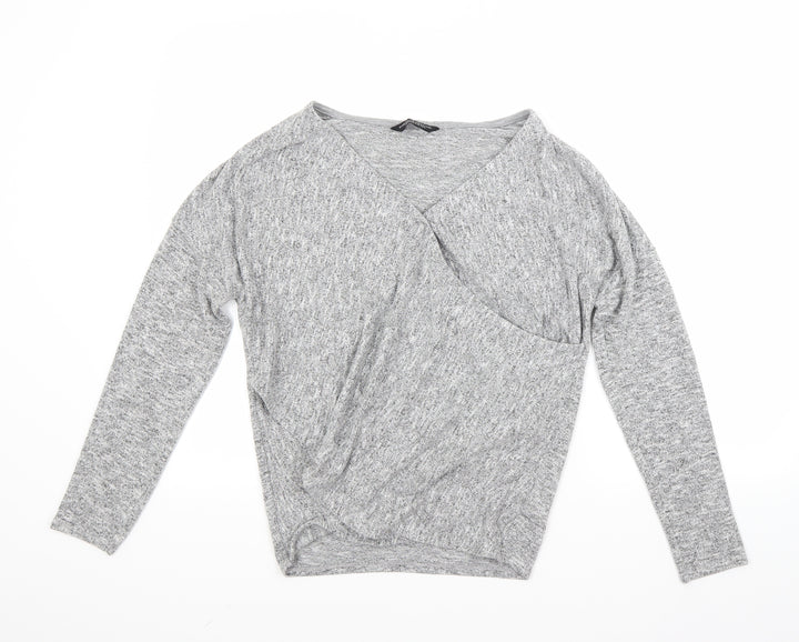 Dorothy Perkins Womens Grey Pullover Jumper Size 12