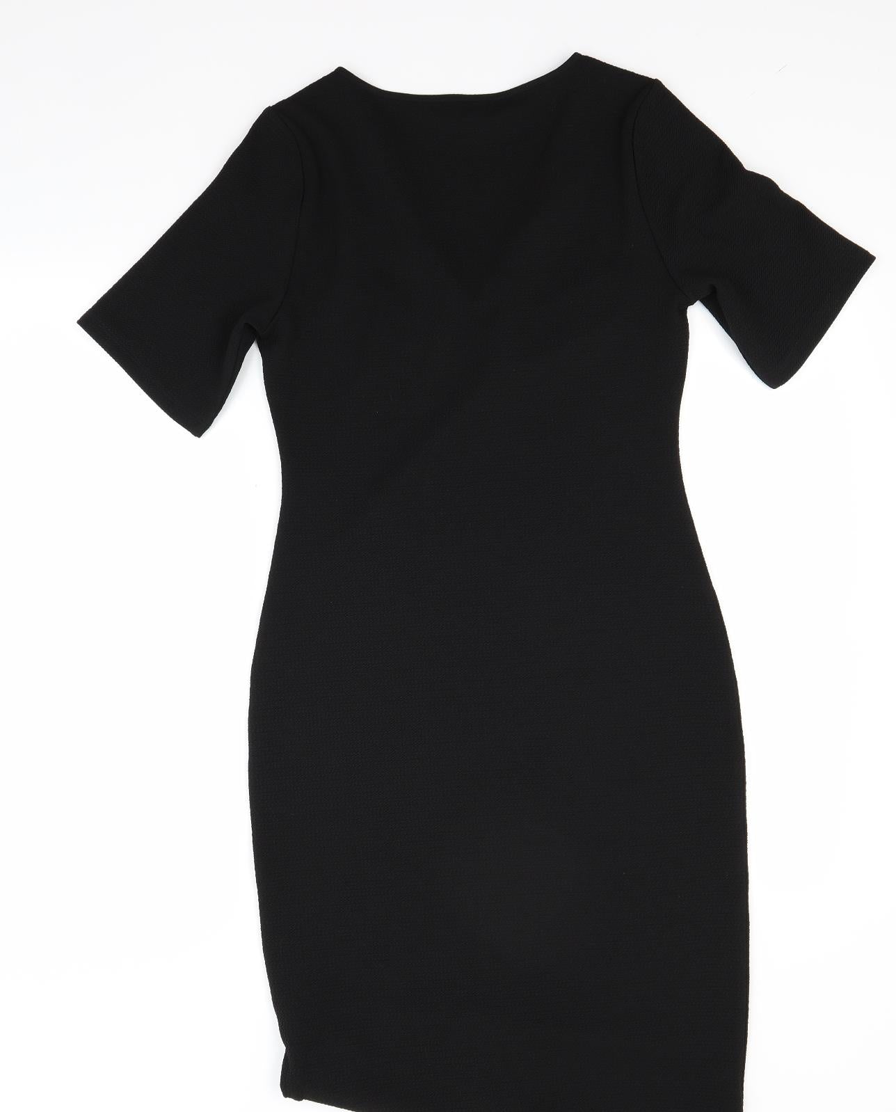 Dorothy Perkins Womens Black   Bodycon  Size 10
