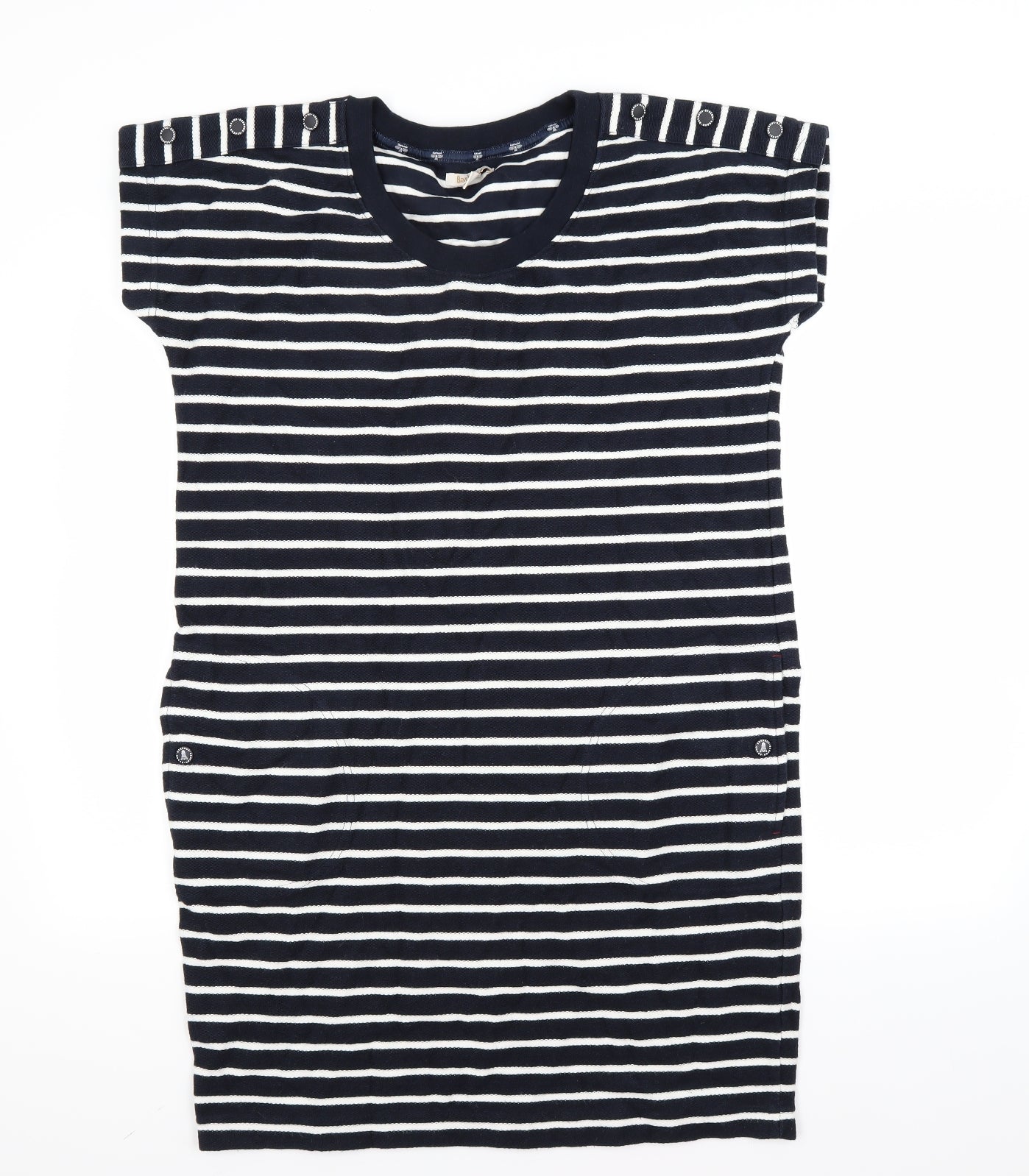 Barbour Womens Blue Striped  Bodycon  Size 14