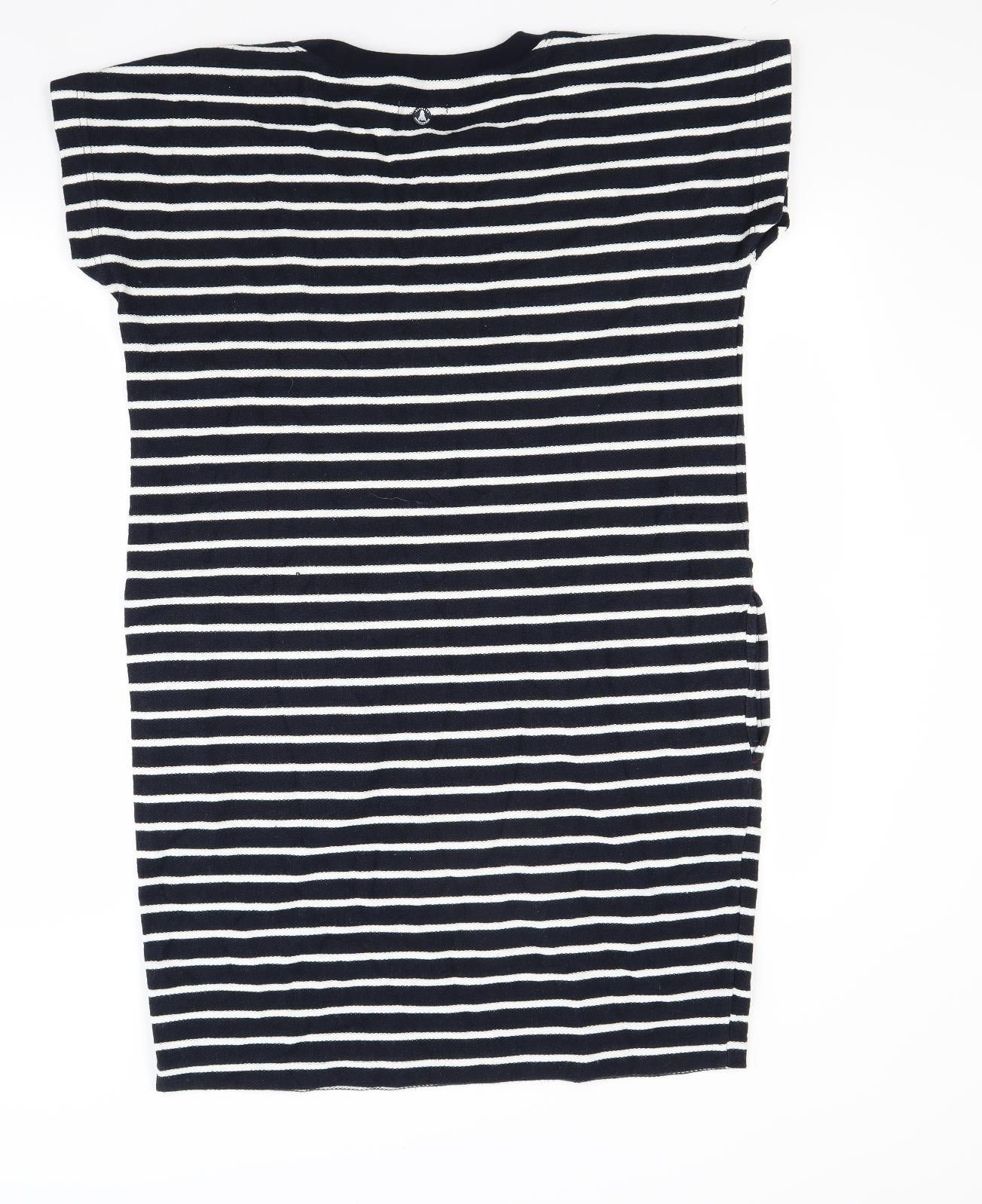 Barbour Womens Blue Striped  Bodycon  Size 14