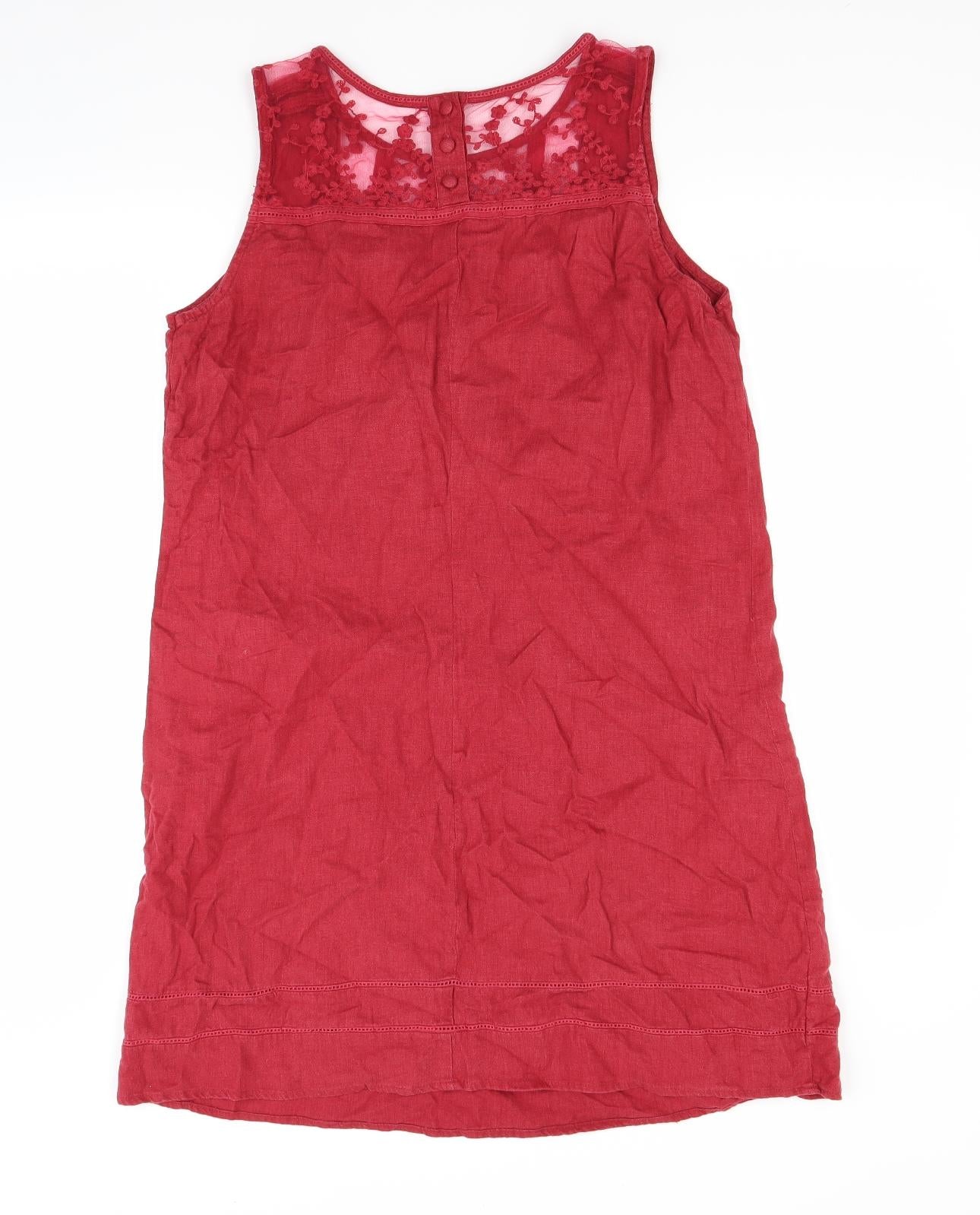 NEXT Womens Red   A-Line  Size 14