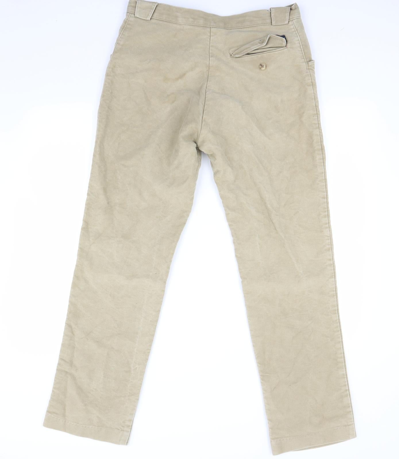 Preworn Mens Beige   Trousers  Size 34 L30 in