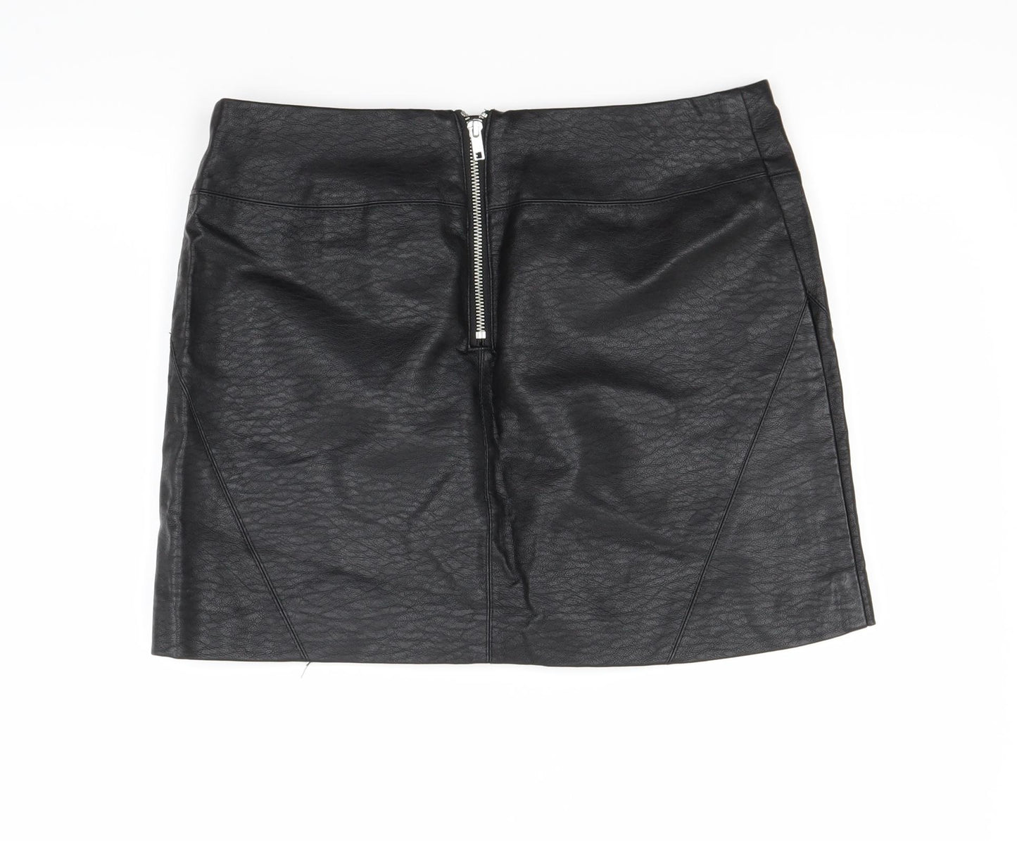 H&M Womens Black   Mini Skirt Size 12