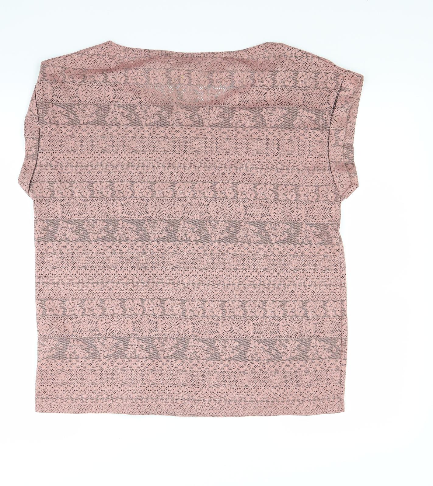 New Look Womens Red   Basic T-Shirt Size 12