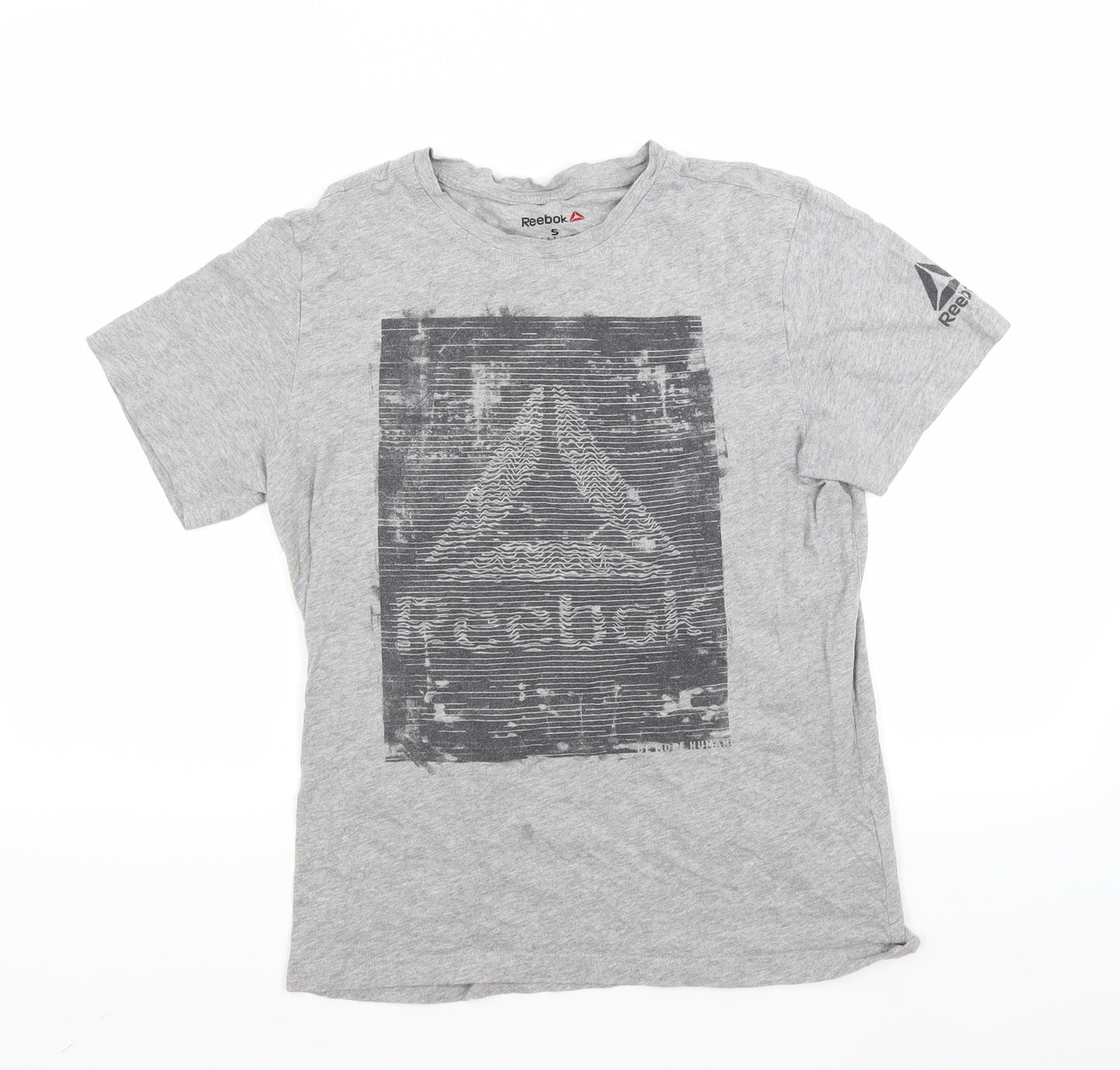 rebok Womens Grey   Basic T-Shirt Size S