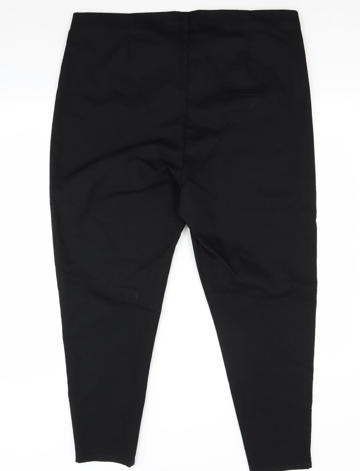 George Womens Black   Trousers  Size 22 L26 in